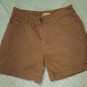 Lee khaki shorts, size 6